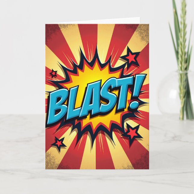 Birthday Blast Card (Front)