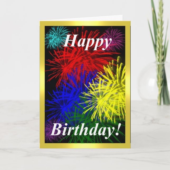 Birthday Blast Card (Front)