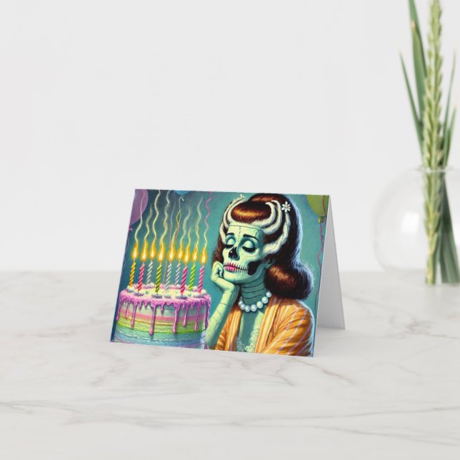 Birthday Blues Card (Front)