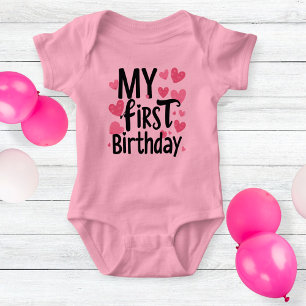 Birthday bodysuit for newborn