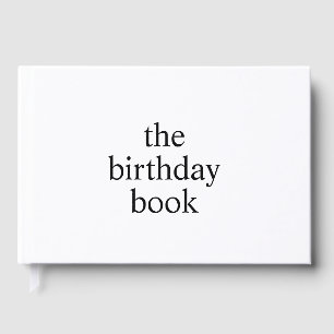 Birthday Book for First Birthday Gift New Baby M