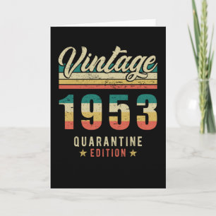 Birthday Born 1953 Card