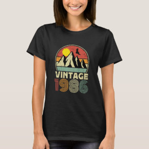 Birthday Born In 1986 Vintage T-Shirt