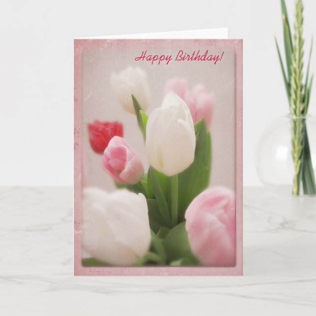 Birthday Bouquet Card (Front)