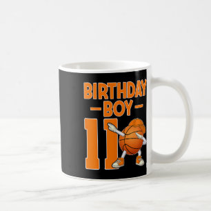 Birthday Boy 11 Years Old Dabbing Sketll 11th Birt Coffee Mug