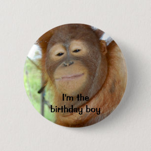 Birthday Boy 6 Cm Round Badge