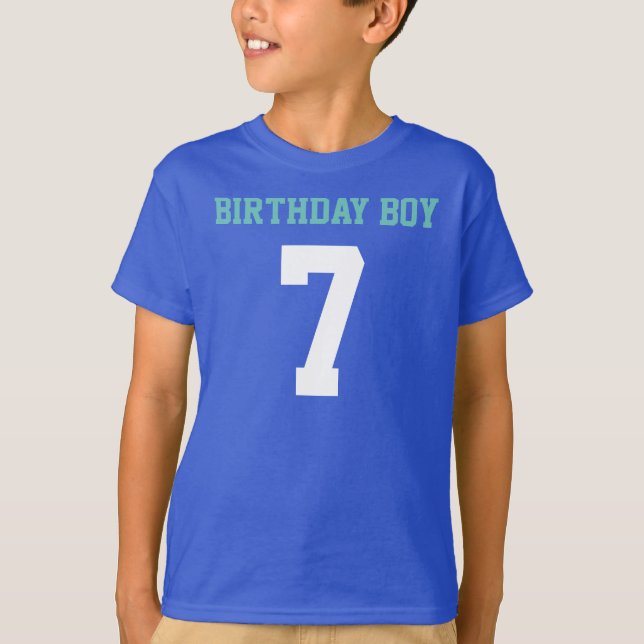 Birthday Boy 7 T-Shirt (Front)