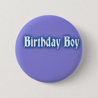 Birthday Boy Badge