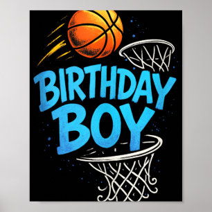 Birthday Boy - Basketball Player Sports Fun Tank T Poster