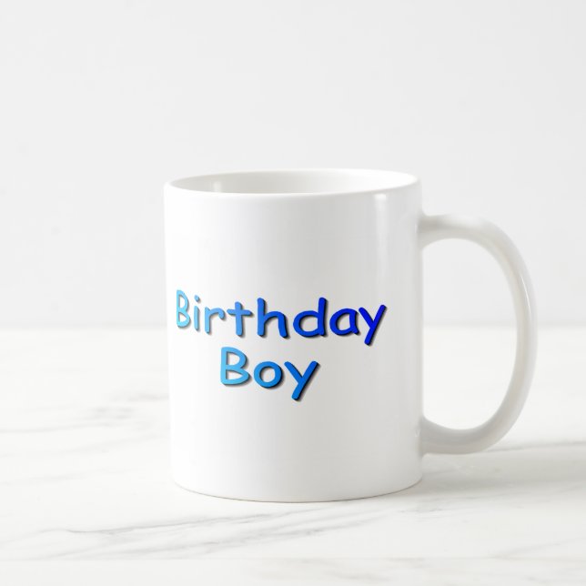 Birthday Boy Coffee Mug (Right)
