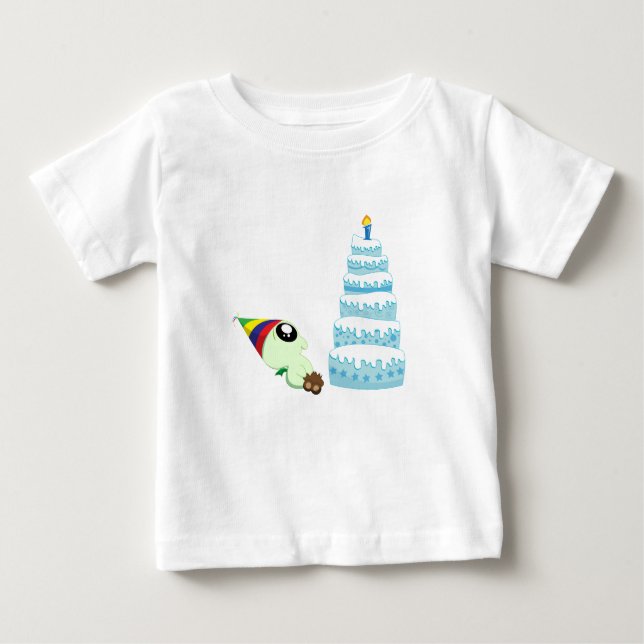 Birthday Boy Cthulhu Baby T-Shirt (Front)