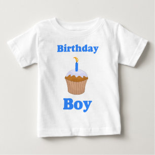 Birthday Boy Cupcake Shirt