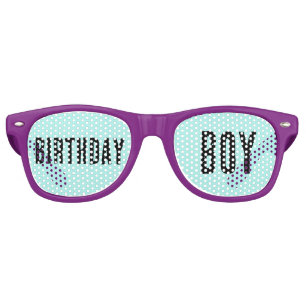 BIRTHDAY BOY FUNNY PARTY SUNGLASSES