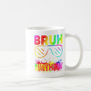 Birthday boy girl sunglasses glowing birthday part coffee mug