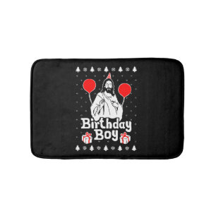 Birthday Boy Jesus Christmas Bath Mat