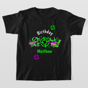 Birthday Boy Laser tag shirt