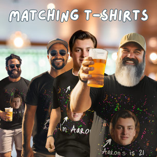 Birthday Boy Main Man 21st Party Do T-Shirt