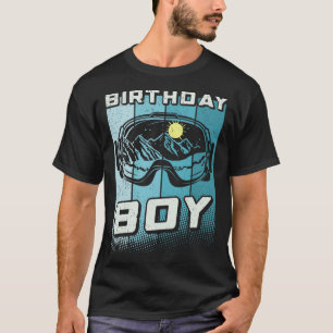 Birthday Boy Men's Birthday Apparel Snowboard Skii T-Shirt