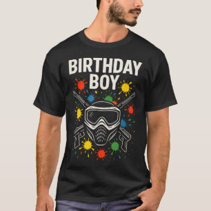 Birthday Boy - Paintball Party Fun T-Shirt