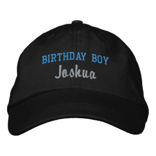 Birthday Boy Personalised Cap, Birthday Party Hat