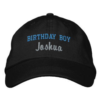 Birthday Boy Personalised Cap, Birthday Party Hat