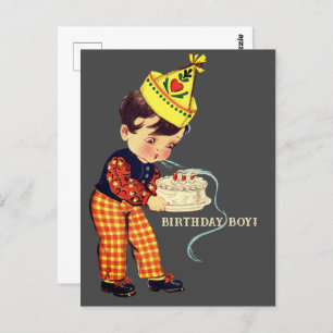 BIRTHDAY BOY!   Postcard