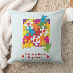 Birthday Boy Puzzle Love to Pieces Cushion