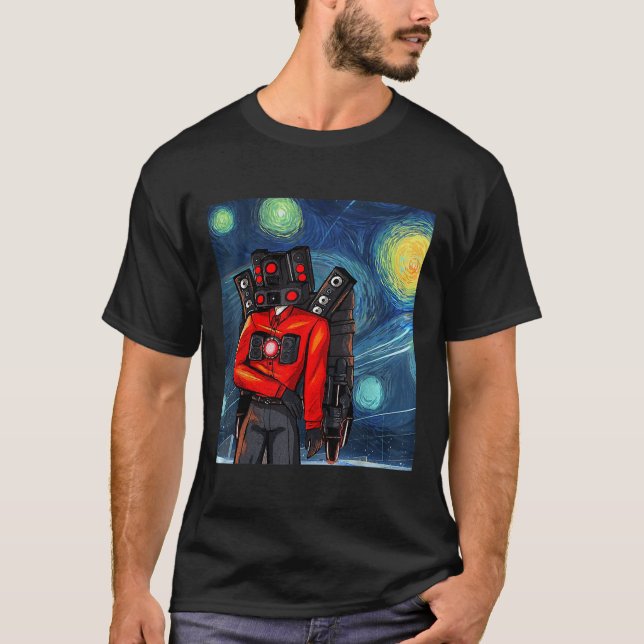 Birthday Boy Speakerman Video Game Controller Game T-Shirt (Front)