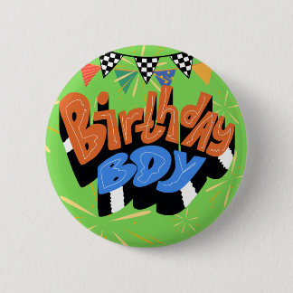 Birthday Boy Standard 2¼ Inch round 6 Cm Round Badge