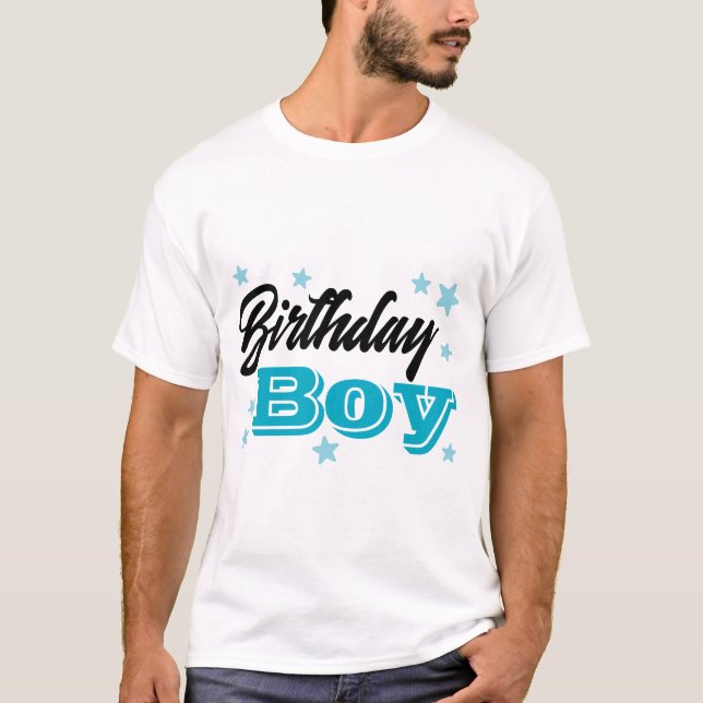 Birthday Boy T Shirt (Front)
