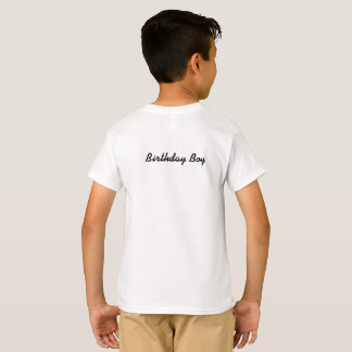 Birthday Boy T-Shirt - Cool & Colourful Design
