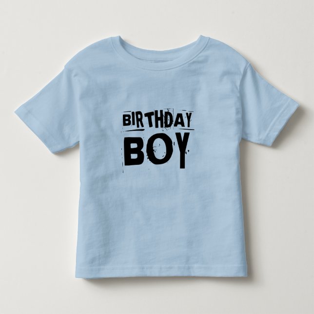 BIRTHDAY BOY T-SHIRTS (Front)