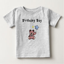 Birthday Boy Teddy Bear     