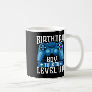 Birthday Boy Time To Level Up Video Game Birthday Coffee Mug