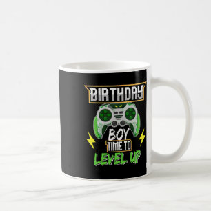 Birthday Boy Time To Level Up Video Game Birthday Coffee Mug