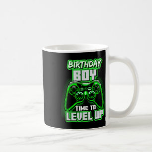 Birthday Boy Time To Level Up Video Game Birthday Coffee Mug