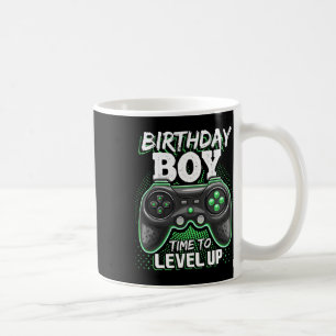 Birthday Boy Time To Level Up Video Game Birthday Coffee Mug