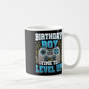 Birthday Boy Time To Level Up Video Game Birthday Coffee Mug