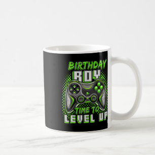Birthday Boy Time To Level Up Video Game Birthday  Coffee Mug