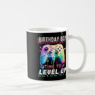 Birthday Boy Time To Level Up Video Game Birthday  Coffee Mug
