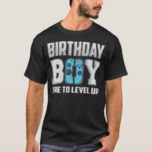 Birthday Boy Time to Level Up Video Game Birthday T-Shirt