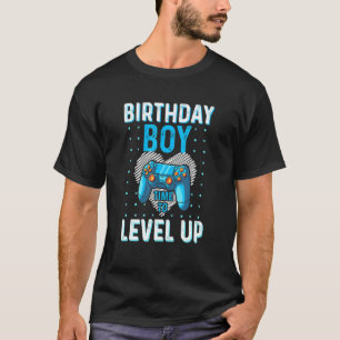 Birthday Boy Time To Level Up Video Game Controlle T-Shirt