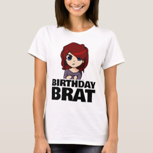 BIRTHDAY BRAT GIRL T-SHIRT