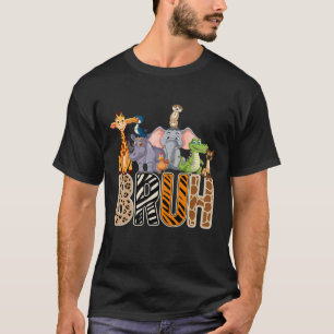 Birthday Bruh Zookeeper Animal Zoo Wildlife Safari T-Shirt