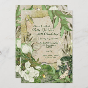 Birthday Brunch Mothers Day Luncheon Invitations