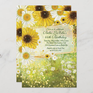 Birthday Brunch Mothers Day Luncheon Invitations