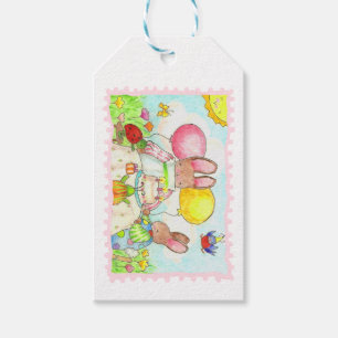 Birthday Bunny Gift Tag