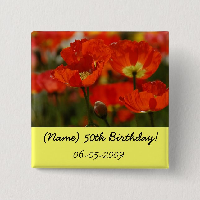 Birthday Button (Front)