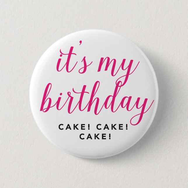 Birthday Button (Front)