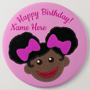 Birthday Button You Customise!
